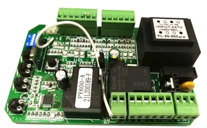 Abridor de puerta automático Unidad de Control de Motor de abridor de puerta corredera de uso amplio, placa de circuito controlador PCB, placa de tarjeta electrónica PY600ACL SL1500AC con protección m