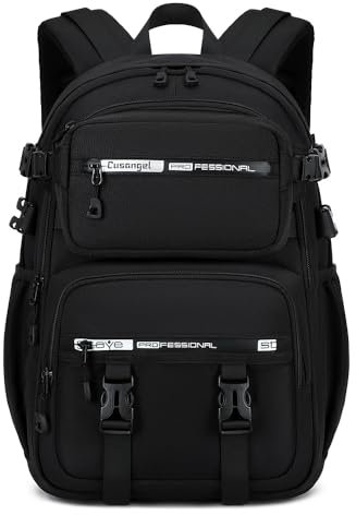 Cusangel Mädchen-Grundschulrucksack, große Kapazität, Schultaschen für Mädchen und Jungen, mit reflektierenden Streifen, wasserabweisender Einhorn-Rucksack, Schulreisen, leichter Rucksack für