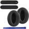 HD 450BT Replacement Ear Pads with Headband Cover for Sennheiser 450BT HD4.50BT HD4.50BTNC HD4.40BT HD450BT HD350BT Headphones, EarPads For HD400S HD458BT HD300 Softer Protein Leather Ear Cushions