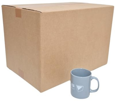 W.E. Roberts Large Postal Strong Double Wall Cardboard Brown Shipping Boxes - Durable Storage and Packing Boxes for Moving Shipping and Organizing (Pack of 15 Boxes) (45.7cm x 30.5cm x 30.5cm)