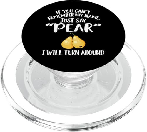 Pear Apparel – Lustiges Best Pears Lover-Design PopSockets PopGrip für MagSafe