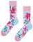 Dedoles Chaussettes Unisexe Homme Femme & Enfants beaucoup designs amusants gauche droite différent, couleur: Rose, motif: Orchidée, taille: 39-42