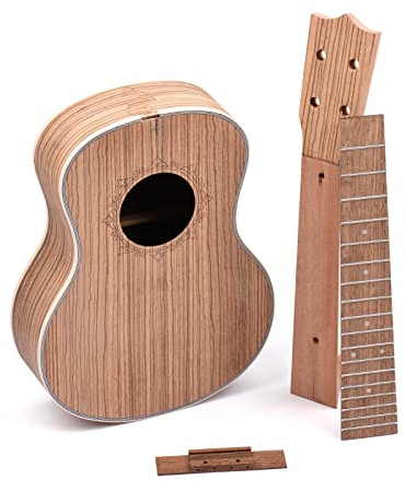 RiToEasysports Hochwertiges 26-Zoll-Ukulele-Bausatz, Tenor-Ukelele-Set für Musikbegeisterte, Griffbrett aus Palisander