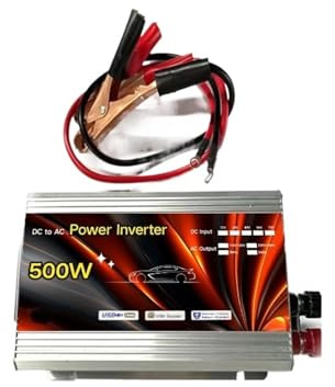 Convertisseur Onduleur Solaire 12 V 220 V 500 W 1 000 W 1 500 W 2 000 W Transformateur Tension Portable Chargeur Convertisseur Tension Onduleur(500W 12V)