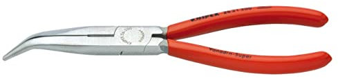 Knipex 55598 Angled Long Nose Pliers, Blue, 200 mm