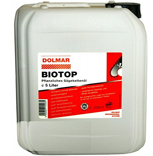 Makita 980008211 Biotop Kettenöl, biologisch abbaubar, 5 Lithium-Ionen