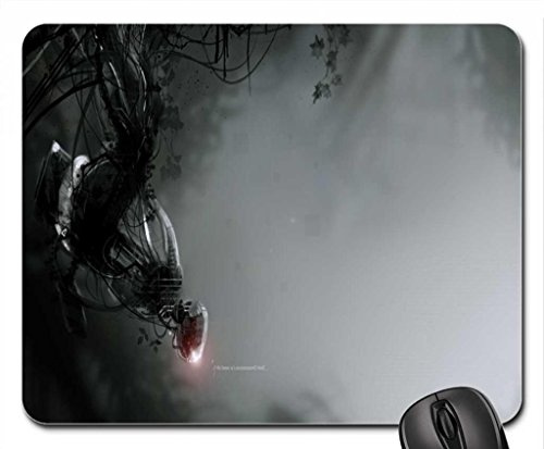 Portal 2: Glados Mauspad, Mousepad (25,9 x 21,1 x 0,3 cm)