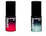 LAYLA COSMETICS Thermo Polish Effect No. 4 Colour Changing Nail Varnish - Double Pack