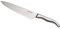 Le Creuset Kochmesser, 20 cm 18/8 Damaststahlklinge mit glattem Schliff, Edelstahlgriff, Rostfrei, Silber, 98000320000100