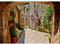Runa Art Fototapete Italien Gasse 352 x 250 cm Vlies Tapeten XXL Moderne Wandtapete Wohnzimmer Schlafzimmer Braun 9221011a