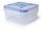 Clip Lock Lid Square Plastic Food Storage Container Sandwich Lunch Box 750ml (1)