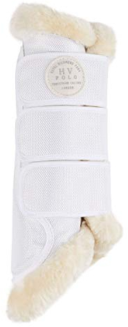 HV Polo Dressur Gamaschen Joya Fake Fur | Cob Vollblut | weiß White