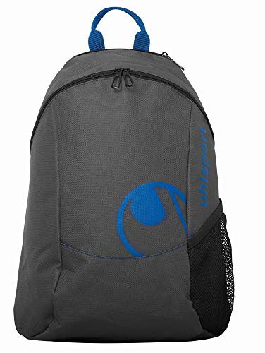 uhlsport Essential Rucksack Unisex, Anthra/azurblau, One Size