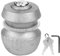 Anhängerschloss, Universal Alu Anhängerkupplung Kupplung Tow Ball Lock Sicherheit Hitchlock mit 2Keys