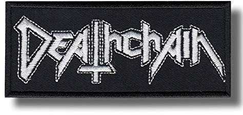 Deathchain Aufnäher zum Aufbügeln, bestickt
