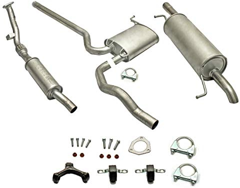 Ferroz Export Ersatz für Auspuffanlage Auspuff ab Kat VW Passat & VW Passat Variant 1.6 inkl. Montagesatz