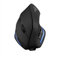 zelotes Mouse wireless ergonomico, ricaricabile, 2400 DPI, 6 pulsanti, prevenzione contro il braccio del mouse, 2,4 GHz con ricevitore nano USB, mouse ottico portatile per laptop, PC, Mac, nero