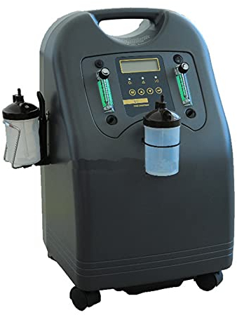 Concentrador de Oxígeno, Concentrador de Oxígeno Portátil Ajustable de 1-10 L/min, con Función de Atomización, Gran Capacidad, Bajo Nivel de Ruido y Amplio Rango de Aplicación.,VWNNS