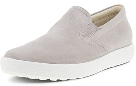 ECCO Sneaker da Donna Soft 7 Casual Slip on, Rosa Grigia/Polvere, 39/39.5 EU