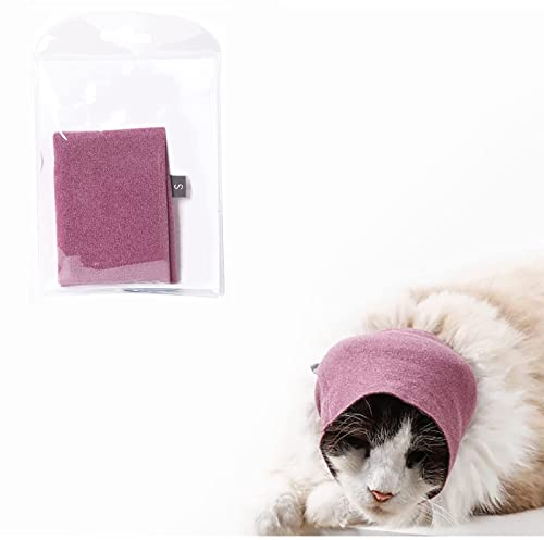 Cache-oreilles pour chien pour soulager l'anxiété, capuche apaisante pour le toilettage et le séchage du bain, protection d'oreille pour chats et chiens (petite taille)