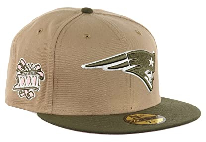 New Era 59Fifty Cap - SIDEPATCH New England Patriots - 7 1/8