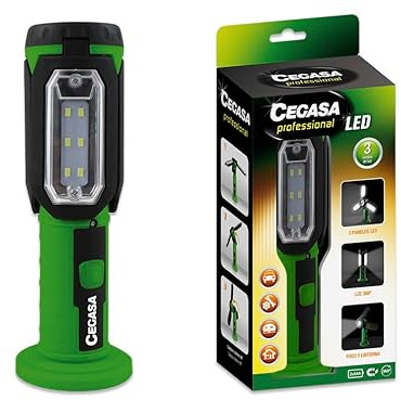 cegasa Taschenlampe, zusammenklappbar, magnetisch