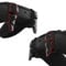 PlayVital Dune 2 Paar Erweiterung Trigger Verlängerungen Schultertasten für ps5 Controller, Bumper Trigger Extenders für PS Portal, Spiel Adjuster Tasten Knöpfe für PS5 Edge Controller-Carbon Fiber