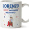 Mugffins Tazza Personalizzata in ceramica per INGEGNERE MECCANICO uomo 11 oz / 350 ml - In italiano - Sei Super! - Idea regalo per compleanno, anniversario, natale, laurea