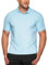 Outdoor Ventures Herren Poloshirt mit Brusttasche Summer Golfshirt UPF50+ Sonnenschutz Kurzarm Polohemd Schnelltrocknend Sportshirt Outdoor Einfarbige Poloshirts für Männer, Hellblau L