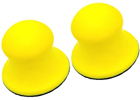 jojofuny 2pcs Sanding Disc Holder Polishing Pad Sanding Pad Pack for Hand Grinding Rhynosoft