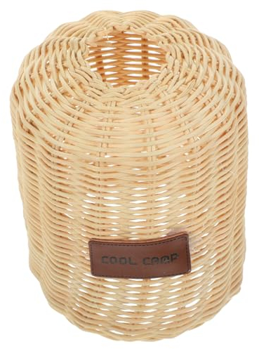KONTONTY Housse de pour Bouteille de gaz de Camping en rotin Housse de pour Bouteille de gaz pour Pique-