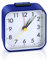 VFANDV Reloj Despertador Analógico Silencioso, Despertadores de Mesilla Reloj Despertador De Viaje Reloj Despertador de Cabecera con Luz Nocturna Función de Repetición para el Hogar (Azul)