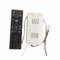 1 set di kit di controllo remoto per ventilatore da soffitto, accessori driver controller dimmerabile, controllo di frequenza variabile, 6 impostazioni di velocità