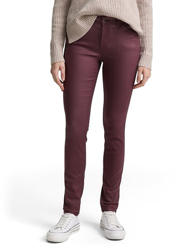 Tom Tailor Damen Coated TTLUCIE Skinny Jeans 1047856