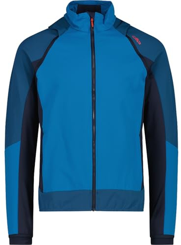 CMP Hybridjacke Softshelljacke Weste Herren blau blau