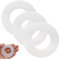 HAMKU 3 Stück Heberglockendichtung,63 Mm X 32 Mm X 3 Mm Kompatibel Mit Geberit Spülkasten Dichtung-Set,Glockendichtung Und Bassindichtung