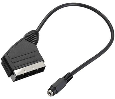 Adaptateur peritel male/jack 3,5 fem. pour casque audio