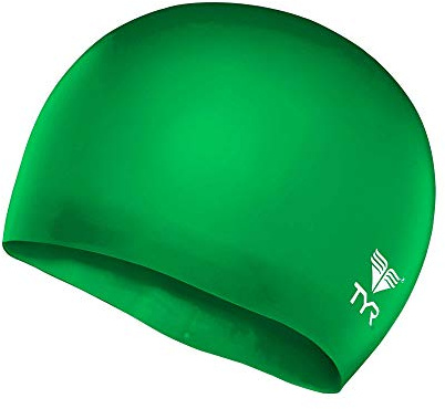 TYR JUNIOR Silicon Cap NO Wrinkle Apple GRN
