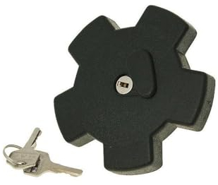 Tankdeckel mit Schloss kompatibel für Zündapp, Kreidler (38mm Einfüllstutzen) Schlüssel