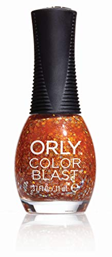 Orly Beauty Nagellack Color Blast - Fiery Orange Chunky, 1 Stück