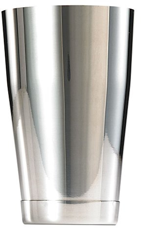 Barfly Coctelera de acero inoxidable con peso, tamaño pequeño, 18 onzas