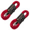 2 x Male XLR to 6.35mm Stereo Jack Lead/Balanced Signal Patch Cable / 2 Pack 10m Red/Red