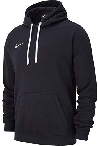 Nike Herren Hoodie Club 19, Black/Black/White/White, XL, AR3239-010