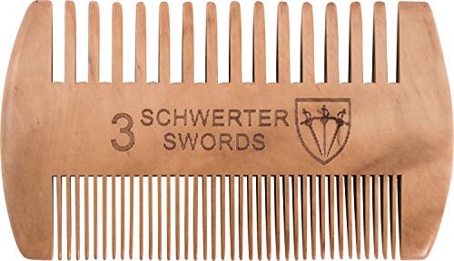 3 Swords Germany – Beard Mustache Care Comb (564)