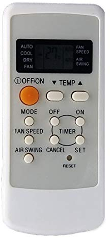 Ersatz-Fernbedienung für Panasonic Klimaanlage A75C2364 A75C2502 A75C2504 A75C2362 KTSX001