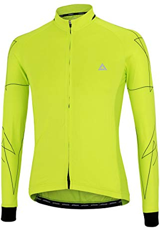 Airtracks Funktions Fahrradtrikot Langarm Pro Line - neon - M