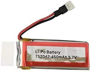 ZYGY Accessoire 1PCS 3.7V 450mAh Batterie au Lithium pour D20 UDI U27 U941 U941A U841 U843 U842 FPV U28-1 RC Quadcopter Picèe de Rechange Drone