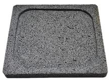 Volcano Stone Cooking Tile, 8 x 8，Lava Cooking Stone for Pizza, Meats, Seafood and Vegetables