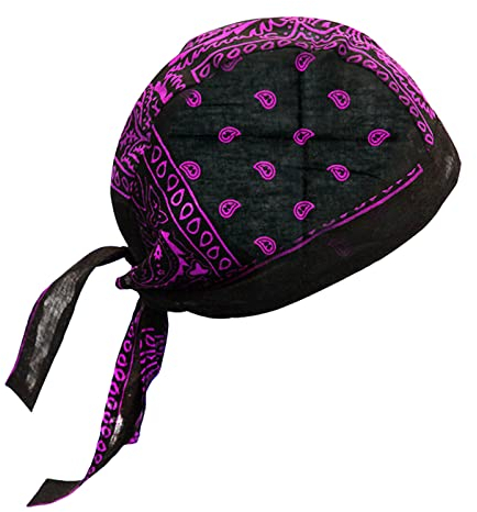 Zhiyao Sports Bandana Cap Outdoor Kopftuch Hip Hop Hut Helmmütze für Herren Atmungsaktive Drucken Kappe Fahrrad Kopfbedeckung Schnell-trocken Anti-UV Radfahren Kopftuch