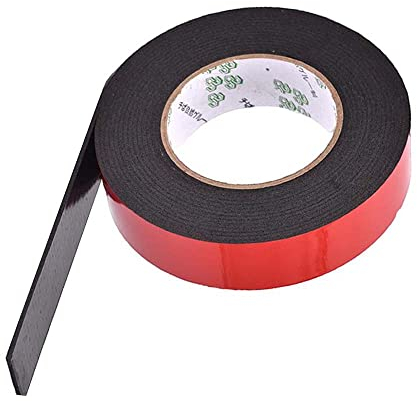 Super starkes, doppelseitiges Schaumstoff-Klebeband zur Montage von Befestigungspads, selbstklebend, 2 mm, 10 mm x 10 m
